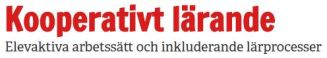 kooperativt lärande